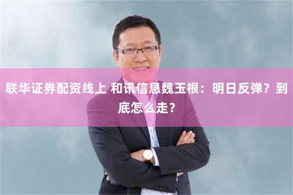 联华证券配资线上 和讯信息魏玉根：明日反弹？到底怎么走？