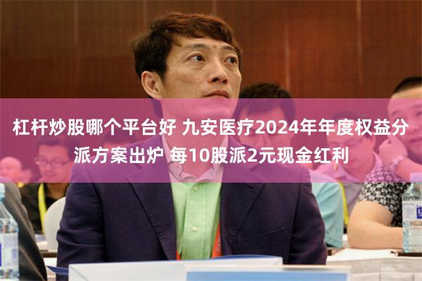 杠杆炒股哪个平台好 九安医疗2024年年度权益分派方案出炉 每10股派2元现金红利