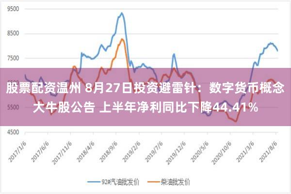 股票配资温州 8月27日投资避雷针：数字货币概念大牛股公告 上半年净利同比下降44.41%