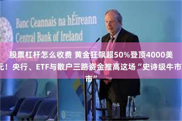 股票杠杆怎么收费 黄金狂飙超50%登顶4000美元！央行、ETF与散户三路资金推高这场“史诗级牛市”
