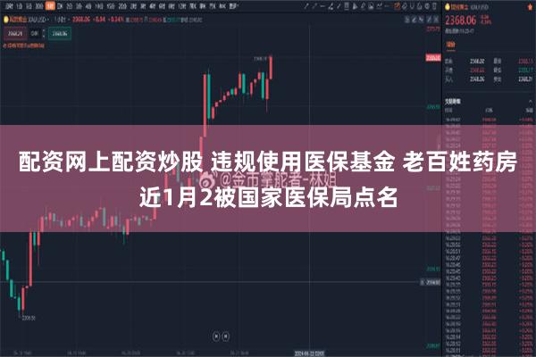 配资网上配资炒股 违规使用医保基金 老百姓药房近1月2被国家医保局点名