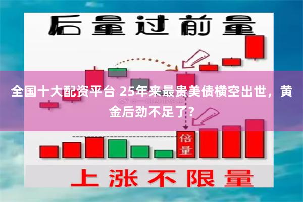 全国十大配资平台 25年来最贵美债横空出世，黄金后劲不足了？