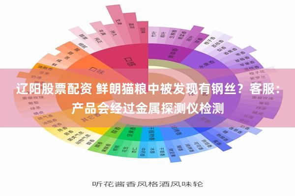 辽阳股票配资 鲜朗猫粮中被发现有钢丝？客服：产品会经过金属探测仪检测