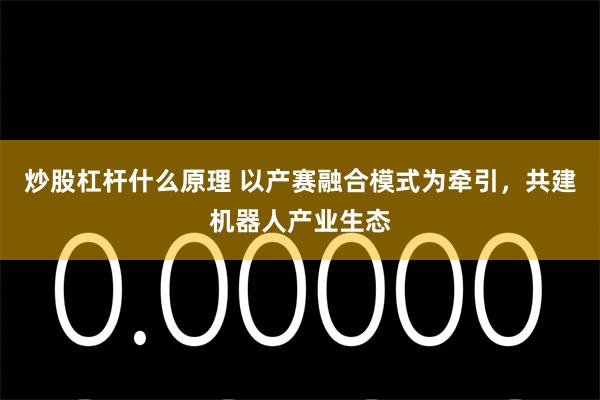 炒股杠杆什么原理 以产赛融合模式为牵引，共建机器人产业生态