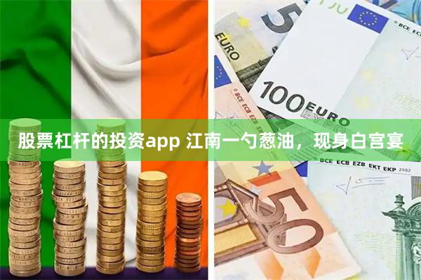 股票杠杆的投资app 江南一勺葱油，现身白宫宴